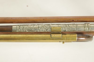 Lot 12 - A 19TH CENTURY BRASS, COPPER, AND BRONZE TRUMPET BY GEORGE SMITH