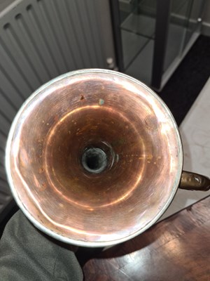 Lot 12 - A 19TH CENTURY BRASS, COPPER, AND BRONZE TRUMPET BY GEORGE SMITH