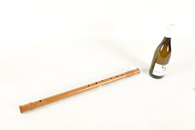 Lot 76 - A CARL HANSON FLUTE