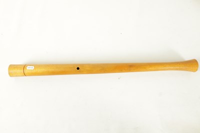 Lot 2 - A 20TH CENTURY FLUTE PIPE BY JOHN COUSEN
