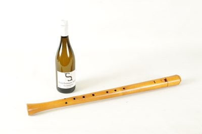 Lot 2 - A 20TH CENTURY FLUTE PIPE BY JOHN COUSEN
