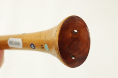 Lot 132 - A VINTAGE DOUBLE REED CYPRIOT SHAWM