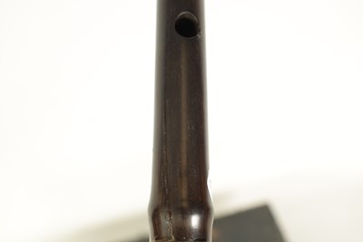 Lot 8 - A COLLECTION OF 19/20TH CENTURY ROSEWOOD FLUTES