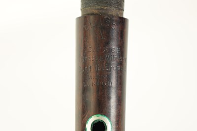 Lot 97 - A CASED ROSEWOOD CLASS A FLUTE BY T.E. PAGE, LONDON.