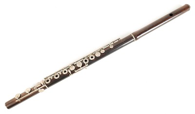 Lot 86 - A FINE CASED FRENCH FLUTE BY CLAIR GODFROY, A PARIS