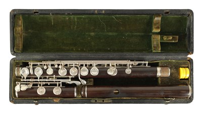 Lot 95 - A FINE CASED FLUTE BY RUDALL, CARTE & CO. LONDON