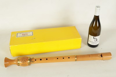 Lot 79 - A FLAUTO DOLCE MOECK RENAISSANCE TENOR RECORDER