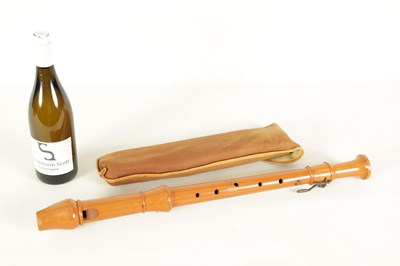 Lot 13 - A KUNG TENOR RECORDER