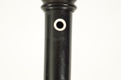 Lot 24 - A ROSEWOOD DOLMETSCH DECANT RECORDER