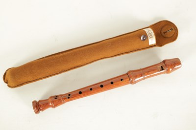 Lot 55 - A TWO SECTION KUNG SOPRANO RECORDER