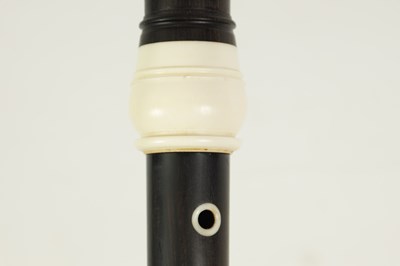 Lot 30 - A GOOD CASED QUALITY HANS COOLSMA ALTO RECORDER