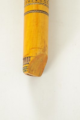 Lot 9 - A LATE 20TH CENTURY GREEK BAMBOO FLUTE