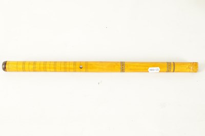 Lot 9 - A LATE 20TH CENTURY GREEK BAMBOO FLUTE