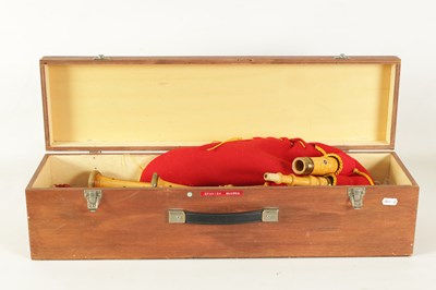 Lot 88 - A SPANISH GAITA GALLE (BAGPIPES)