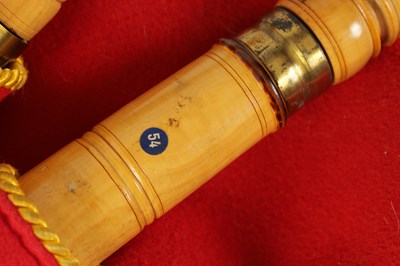 Lot 88 - A SPANISH GAITA GALLE (BAGPIPES)