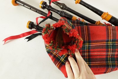 Lot 128 - A SET OF SCOTTISH BAGPIPES BY SINCLAIR, LEITH.