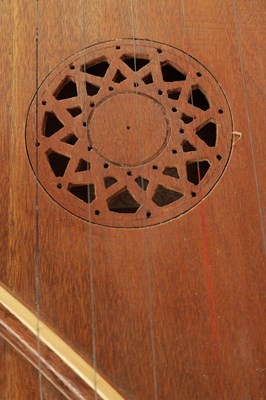 Lot 87 - A 20TH CENTURY HARDWOOD DULCIMER BY PETER ECKER DATED 1970