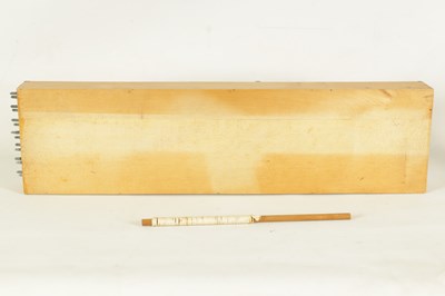 Lot 69 - A RENAISSANCE STYLE DULCIMER WITH BEATER