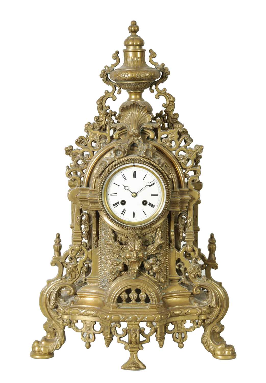 Lot 794 - A LATE 19TH CENTURY FRENCH ORNATE AND