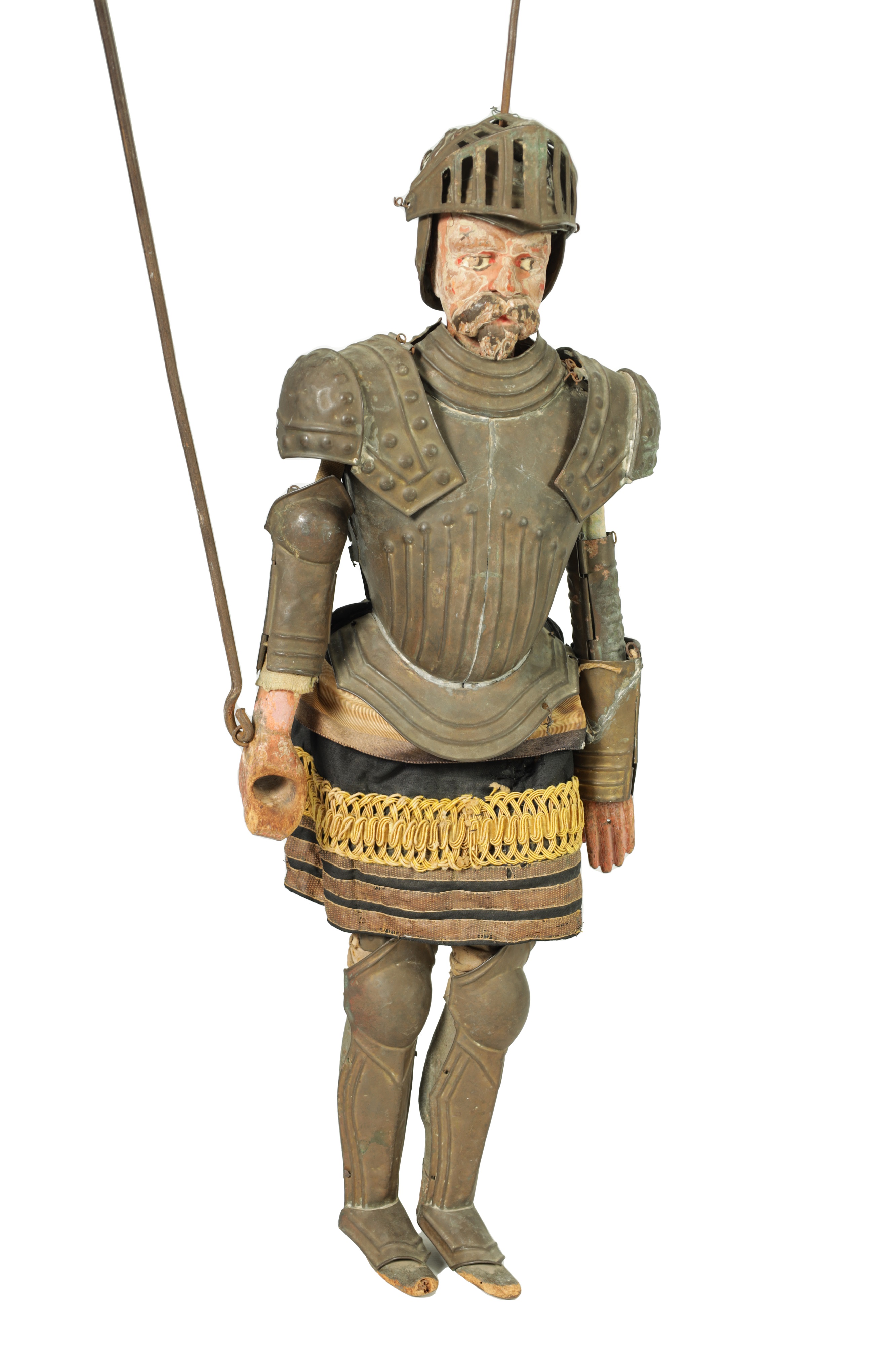 Lot 927 - AN UNUSUAL 18TH CENTURY CARVED WOOD HAND