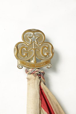 Lot 877 - AN EARLY 20TH CENTURY GIRL GUIDES UNION JACK FLAGPOLE