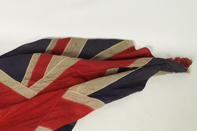 Lot 877 - AN EARLY 20TH CENTURY GIRL GUIDES UNION JACK FLAGPOLE