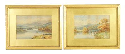 Lot 1002 - H LAWES - 19TH CENTURY WATERCOLOURS