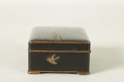 Lot 244 - A JAPANESE MEIJI PERIOD MIXED METAL BOX