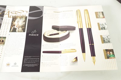 Lot 407 - A PARKER SONNET ACCESSION FOUNTAIN PEN COMMEMORATING THE QUEENS GOLDEN JUBILEE