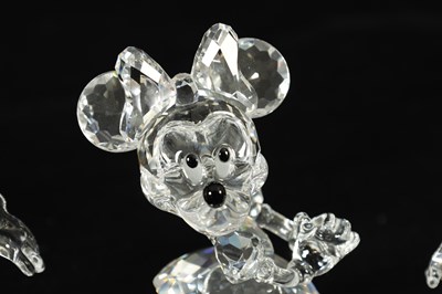 Lot 11 - A 20TH CENTURY MICKEY MOUSE COLLECTION OF SWAROVSKI CRYSTAL