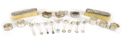 Lot 236 - A COLLECTION OF SILVER ITEMS