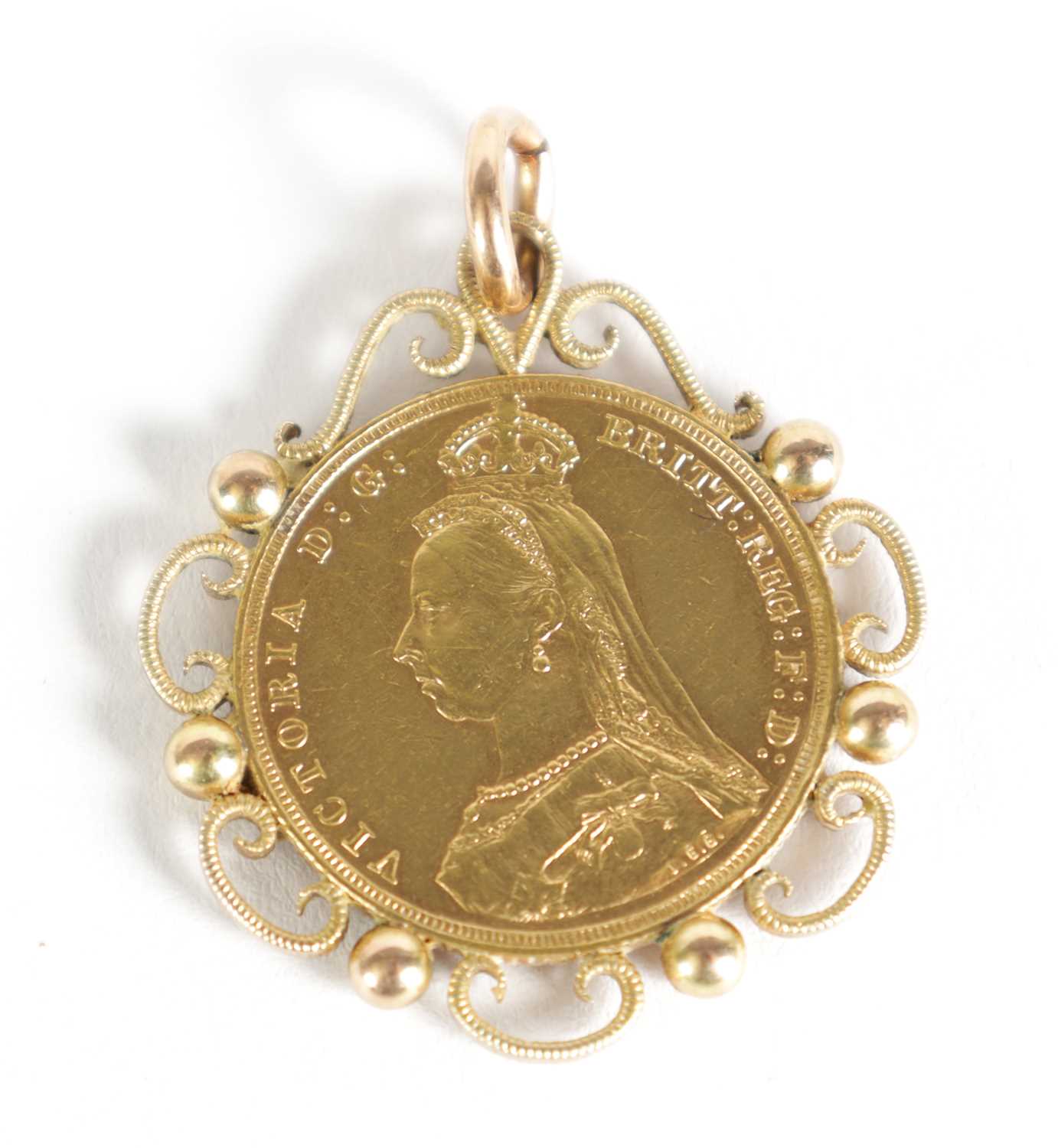 Lot 187 - AN 1887 QUEEN VICTORIA GOLD SOVEREIGN