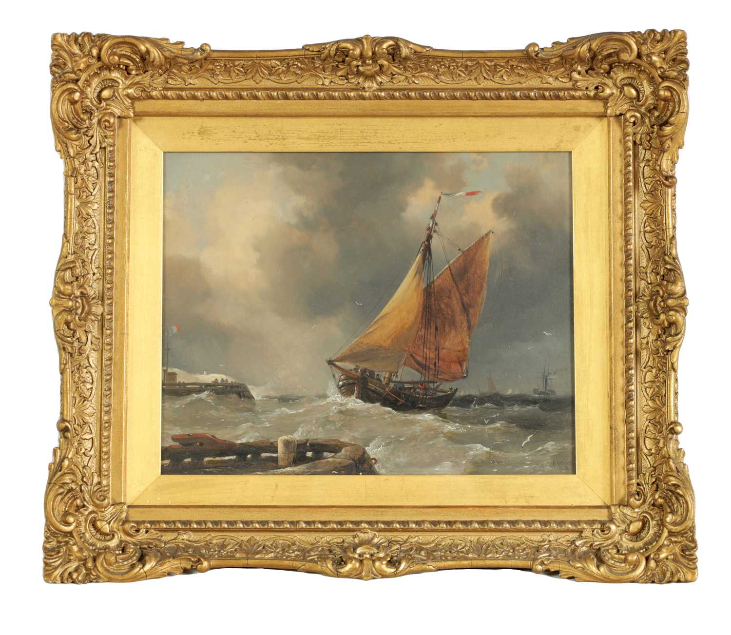 Lot 774 - EDWARD WILLIAM COOKE, R.A. (1811-1880) 19TH CENTURY OIL ON BOARD