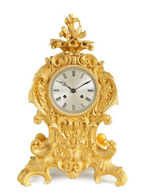 Lot 812 - AUBERT, PARIS. AN EARLY 19TH CENTURY FRENCH ORMOLU MANTEL CLOCK