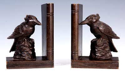 Lot 109 - A PAIR OF EARLY 20th CENTURY BLACK FOREST...