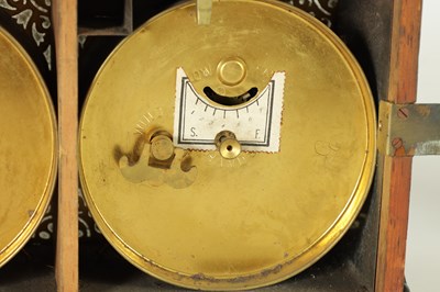 Lot 1249 - AN EARLY 20TH CENTURY AMERICAN TIME ZONE DESK CLOCK