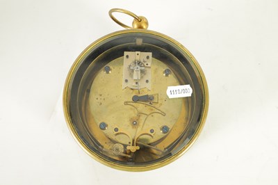 Lot 1155 - E BOURDON AND RICHARDS PATENT, PARIS. A 19TH CENTURY BAROMETER CLOCK