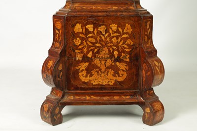 Lot 1164 - JOHN MARRIOTT, LONDON.  A FINE 18TH CENTURY WALNUT AND DUTCH MARQUETRY 8-DAY LONG CASE CLOCK