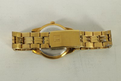 Lot 485 - A GENTLEMAN’S GOLD PLATED TISSOT WRISTWATCH