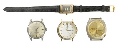 Lot 472 - A SELECTION OF FOUR WRISTWATCHES