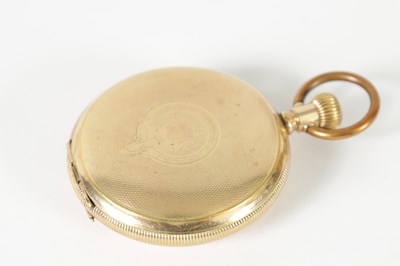 Lot 475 - TWO ELGIN FULL HUNTER GOLD PLATED POCKET WATCHES