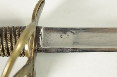 Lot 617 - A 19TH CENTURY FRENCH CAVALRY SWORD