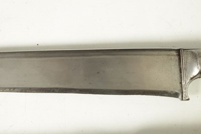 Lot 372 - A 19TH CENTURY INDIAN KHYBER KNIFE