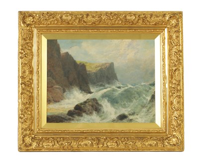 Lot 1084 - JOHN BRANDON SMITH. A 19TH CENTURY OIL ON CANVAS