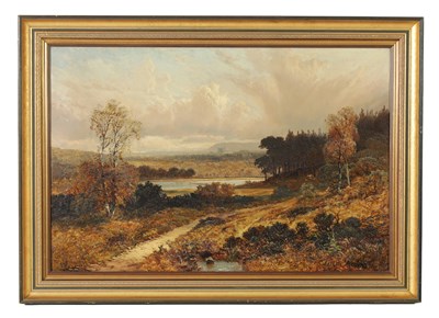 Lot 1022 - CLARENCE HENRY ROE (1850 - 1909) A LATE 19TH CENTURY OIL ON CANVAS