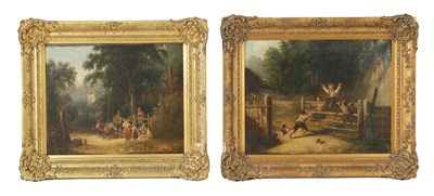 Lot 1028 - TWO 19TH CENTURY OILS ON CANVAS