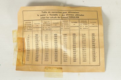 Lot 1101 - A 19TH CENTURY FRENCH MAHOGANY MINIATURE BAROGRAPH BY RICHARD FRERES PARIS