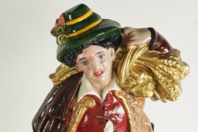 Lot 633 - A 19TH CENTURY PAINTED CAST IRON STICK/UMBRELLA STAND