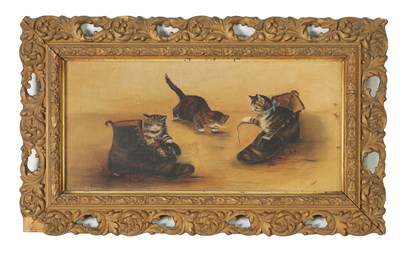 Lot 1066 - A SUTHERLANDS A LATE 19TH CENTURY OIL ON CANVAS