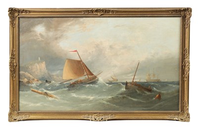 Lot 988 - WILLIAM HENRY WILLIAMSON (fl.1853-1875). A LATE 19TH CENTURY OIL ON CANVAS